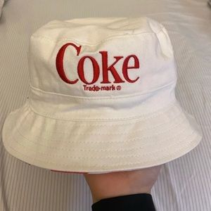 Coca cola reversible bucket hat